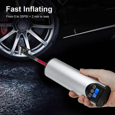 12V 150PSI Air Compressor Electric Air pump with Tire Pressure LCD Display Wireless Portable Tire Inflator for Car Bicycles