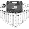 PROSTORMER 14PCS Keys Set Multitool Wrench Ratchet Spanners Set Hand Tool Wrench Set Universal Wrench Tool Car Repair Tools