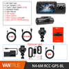 Vantrue 3 Channel N4 Front and Rear Camera with Night Vision