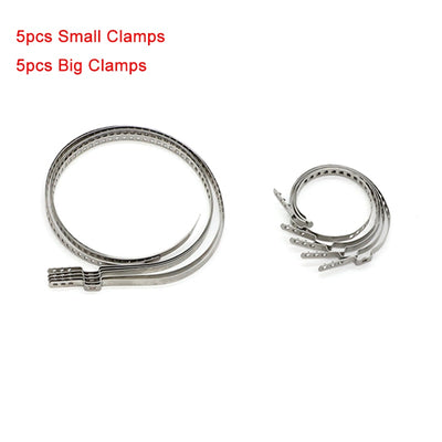 20pcs Auto ATV Adjustable AXLE CV Joint Boot Crimp Clamps with Pliers Tool Crimp-Ear Type Extension