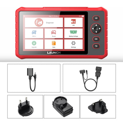 LAUNCH X431 CRP909X OBD2 Scanner Full System Code Reader wifi Diagnostic Tool OBD Automotive Tool TPMS IMMO Diagnostic Scanner