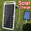 5V High Power USB Solar Panel Outdoor Waterproof Hike Camping Portable Cells Power Bank Battery Solar Charger for Mobile Phone